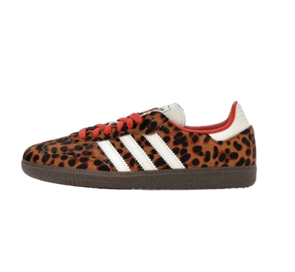 adidas Samba OG Preloved Red Leopard (Women's) (JI2734) | LegitKickz
