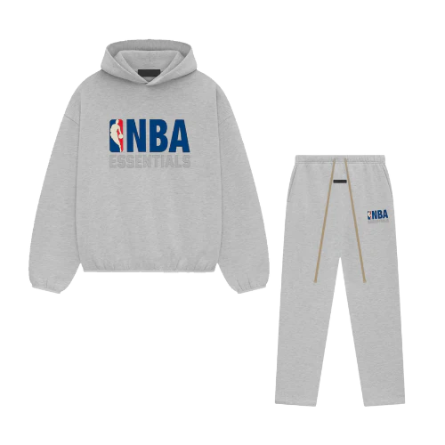 Fear Of God Essentials NBA Light Heather Full set | LegitKickz