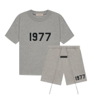 Fear of God Essentials 1977 Dark Oatmeal Summer Set | LegitKickz