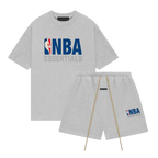 Fear of God Essentials NBA Light Heather Summer Set | LegitKickz