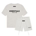Fear of God Essentials Light Oatmeal Summer set | LegitKickz