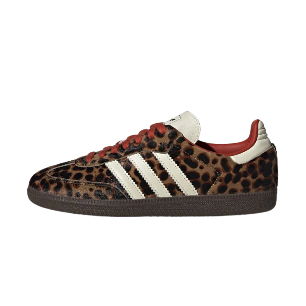 adidas Samba OG Preloved Red Leopard (Women's) (JI2734) | LegitKickz